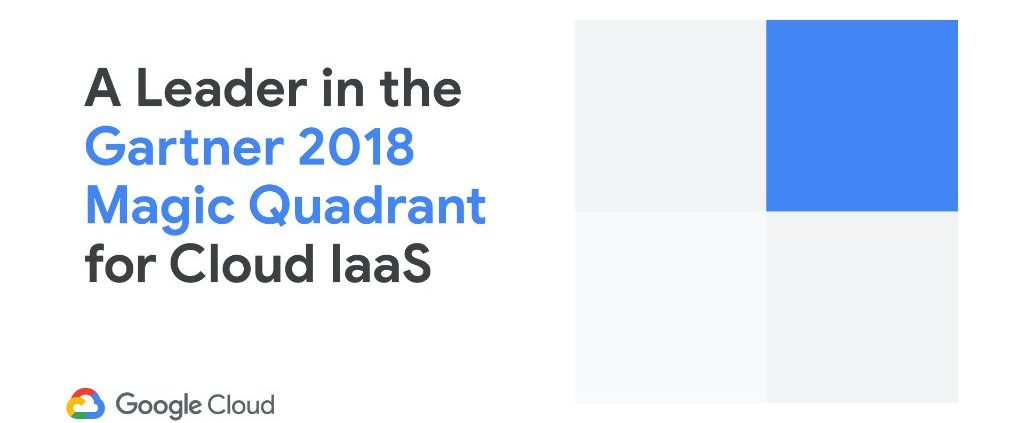 Google Leader nel Gartner Magic Quadrant 2018