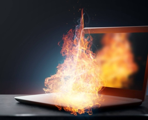 PC attacco hacker